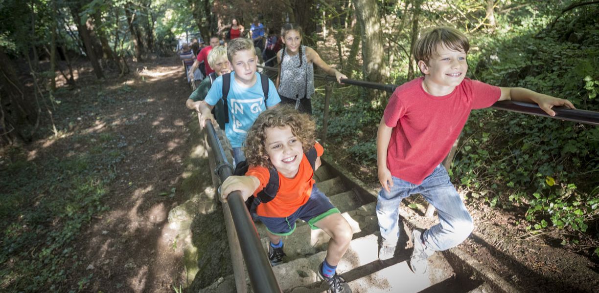 Jacobs Ladder climb at Cheddar Gorge